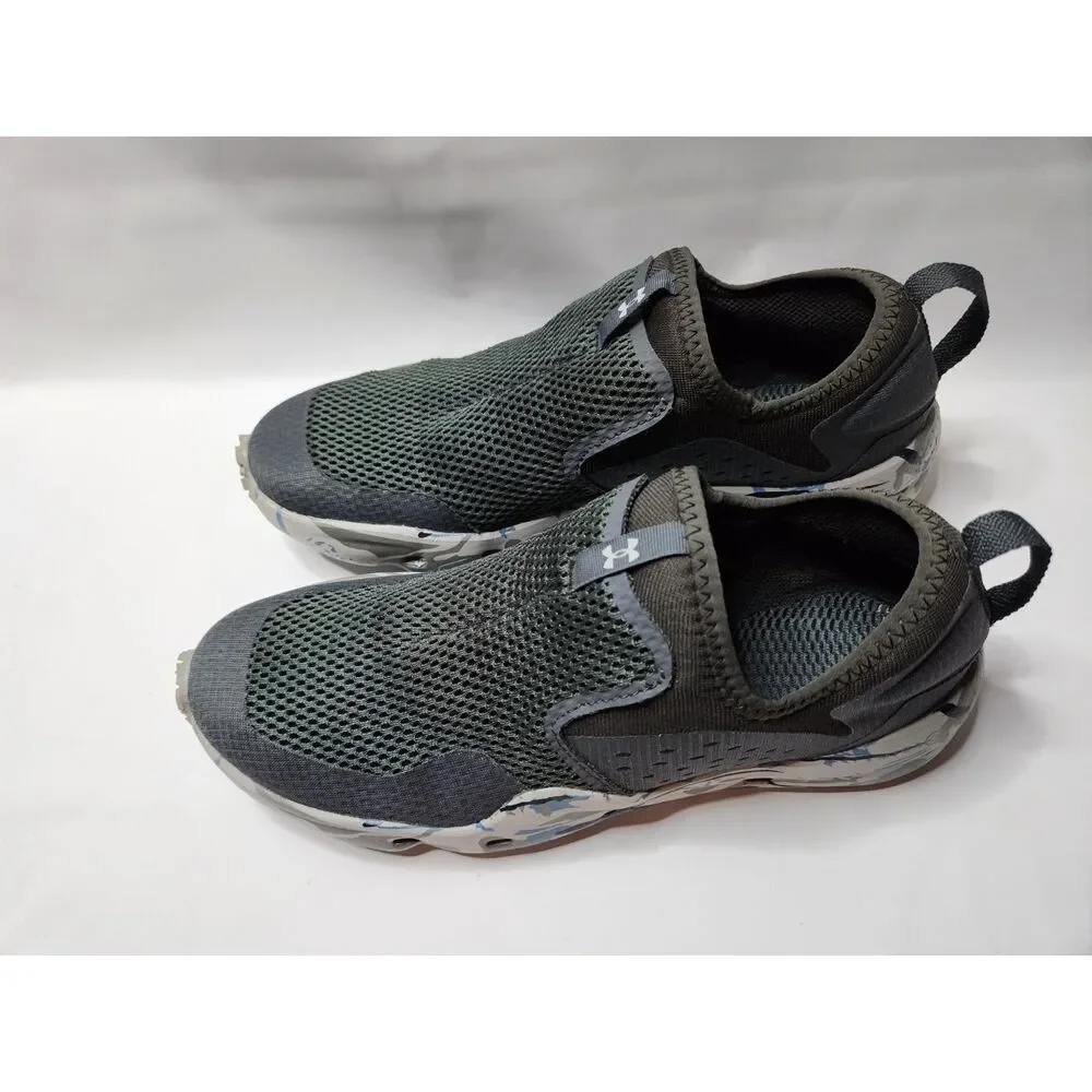 Under Armour Micro G Slip‑On Water Shoes Gray Camo Men’s 9
